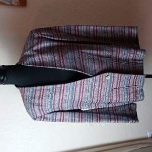Vintage Halston III Tweed Look Blazer
